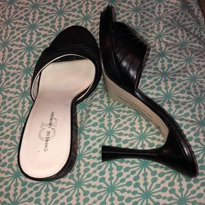 Black Chinese Laundry heels